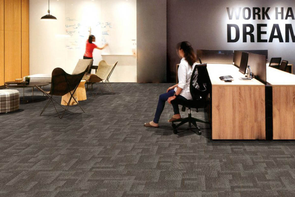 Fuzion Minett Polypropylene Carpet Tile