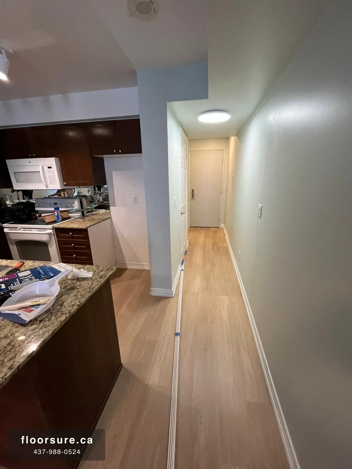 Bay & College Condo — SPC Vinyl Flooring